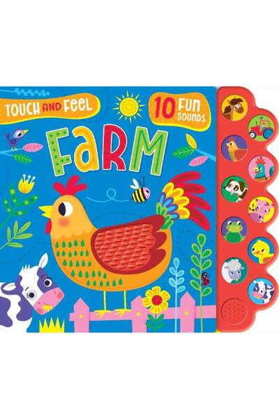 North Parade Sound book, NPP, Touch and Feel Farm, 0+ years