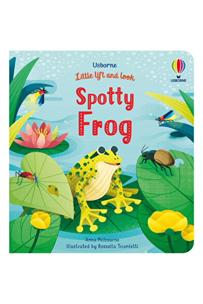Usborne Little Lift And Look Spotty Frog