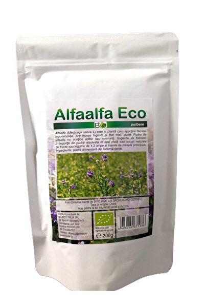 Deco Italia Alfaalfa, lucerna pudra, pulbere, bio 200g