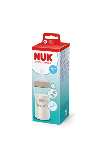 Nuk PM BIB PP TC 260ML BEJ TET.SI 3+ FLUX M (NKPMBBJPP3+M260)