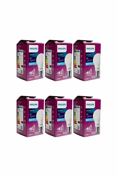 Philips LED Ampul 8W E27 6500K Beyaz Işık Tasarruflu Orijinal