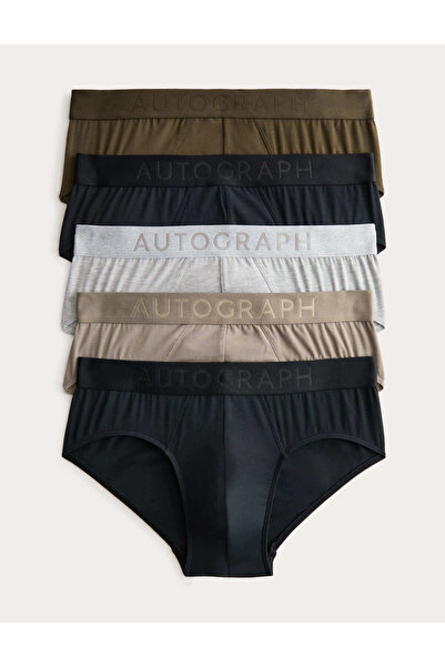Marks & Spencer 5'li Modal Streç 360 Flex Briefs