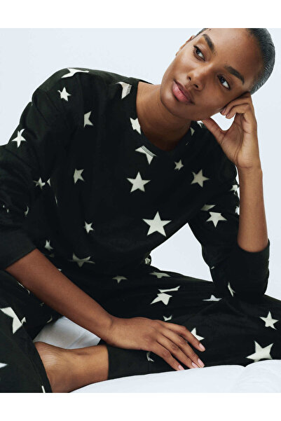 Marks & Spencer Polar Baskılı Pijama Takımı