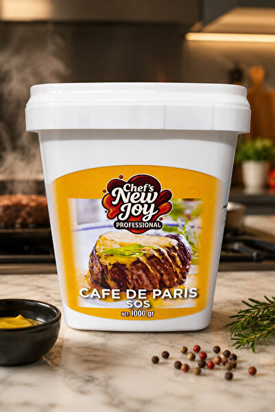 chef's new joy professional Cafe de Paris Sauce 1000 gr Sos Tozu