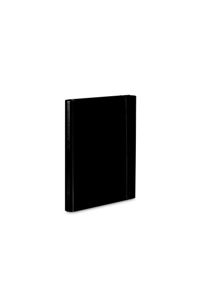 VauPe Map VP carton plasticizat cu elastic 25 mm 310 negru