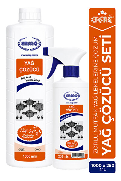 Ersağ Aparatlı Yağ Çözücü 1000ml