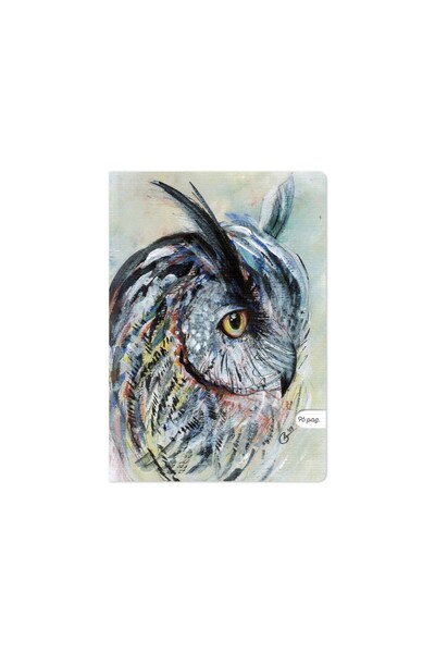 Bellezza Aperta Caiet Aperta, Bufniță, A4, 48 de file, 80g, Dictando
