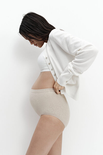 H&M MAMA 2'li Pamuk Karışımlı Külot Seamless