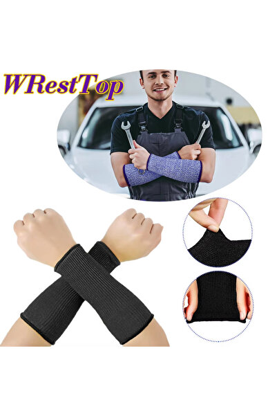 Choice1 واقيات ذراع سوداء من نوع WRESTTOP، زوج واحد، أكمام واقية للحماية من ا...