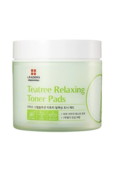 Leaders Step Solution Teatree Relaxing Toner Pad | Akne Karşıtı Tonikli Ped |...