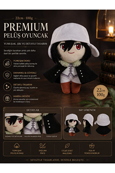 Zigver Yeni peluş oyuncak Kamado Nezuko Akaza Kokushibo karikatür Anime figürü Manga bebek çoc