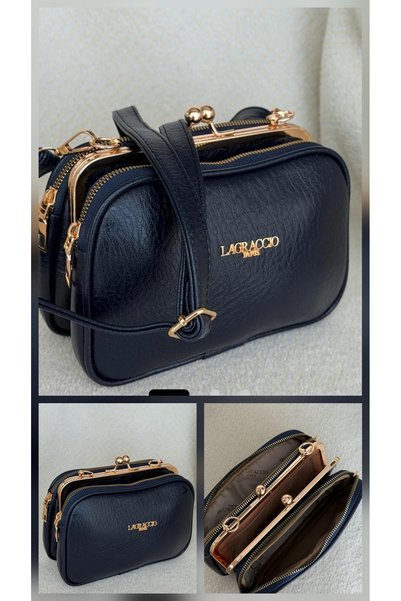 moonlightavm Three Compartment Luxury Women's Shoulder Bag
