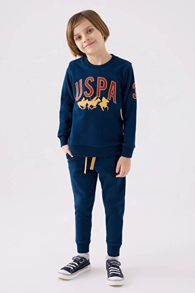 U.S. Polo Assn. قاعدة. بولو. أسن. طقم بدلة للأولاد US1908