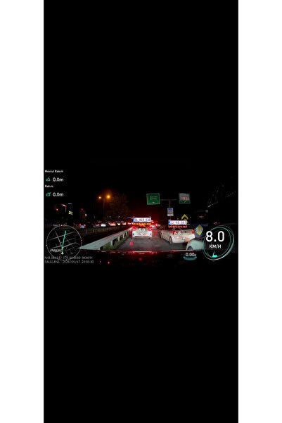 PAULLED 4K Yapay Zekalı Araç Kamerası Ön Arka Plaka Okuma, Hız Göstergesi, Gps Harita, ADAS, 5G Wi-Fi
