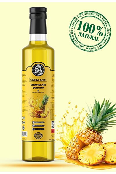 Sinem ana Bromelain Ananas İçeren Detox Şurubu 3'lü Paket – 250 g x 3