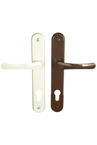 Evotools Mânere clasice cu scut Y 85 mm maro 85 mm