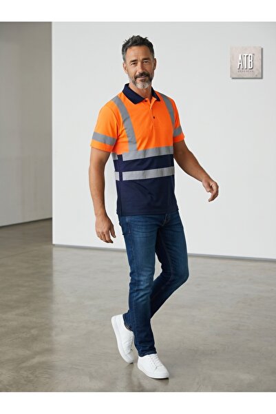 YAKALI REFLEKTİF TSHIRT İŞ GÜVENLİĞİ