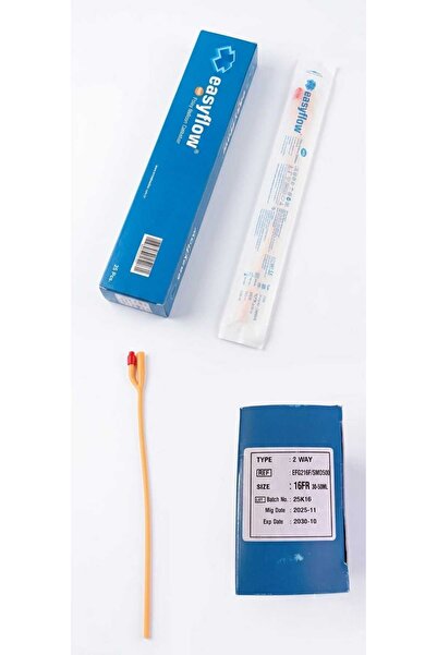 Easyflow Foley Sonda 2 Yollu Fr16 KAUÇUK 1 adet