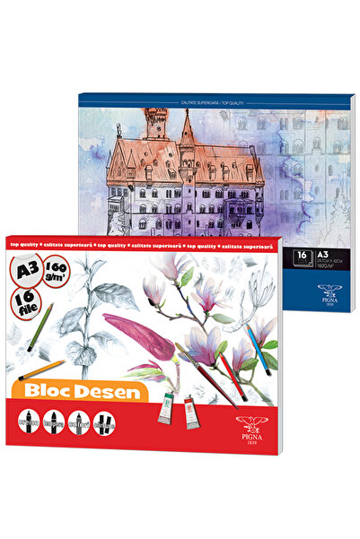 PIGNA Bloc de desen A3 160g 16 coli