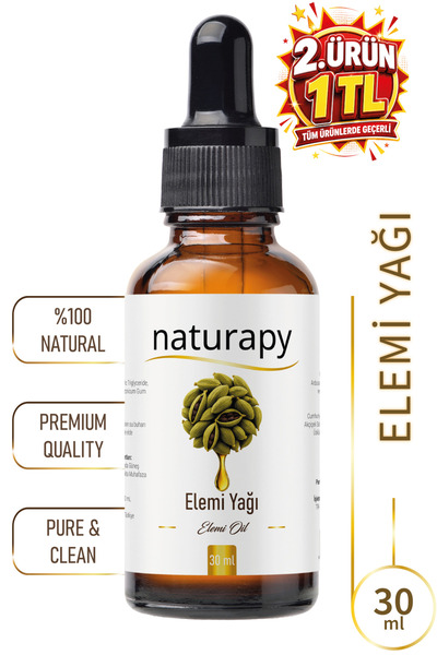 NATURAPY Elemi Oil (Elemi Oil) Essential Oil 30 ml Glass Bottle with Dropper