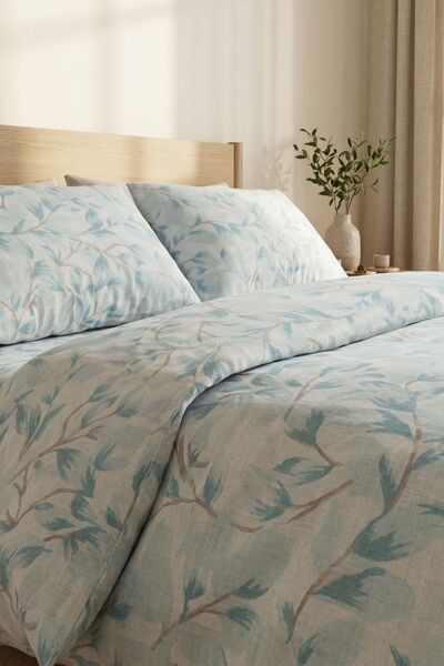 Menderes Home Cotton Collection Single Duvet Cover Set Grace