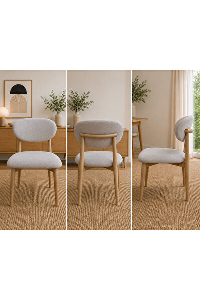 Akbal Home Sandalye Kılıfı Bohem/Polo Model 1 Adet İtalyan Kardin Kumaş Yükse...