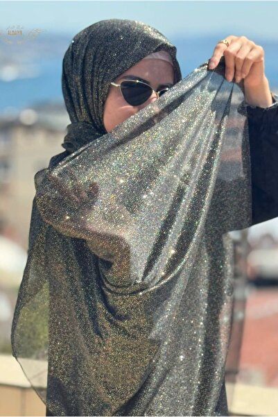 ALDAIYR شال من الشيفون اللامع
