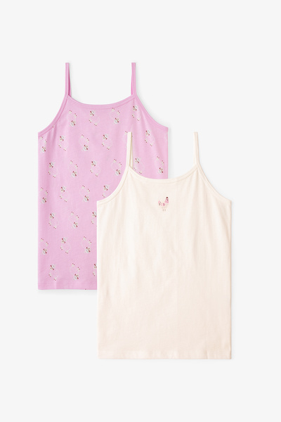 Penti Pembe Kız Çocuk Pinksheep Pamuklu 2'li Atlet