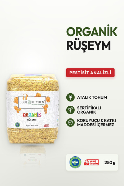 Soul Kitchen Organik Ürünler Organik Sertifikalı Rüşeym Eko Paket Katkısız An...