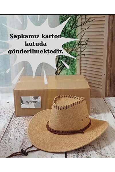 Aydmr Aksesuar Kovboy Şapka