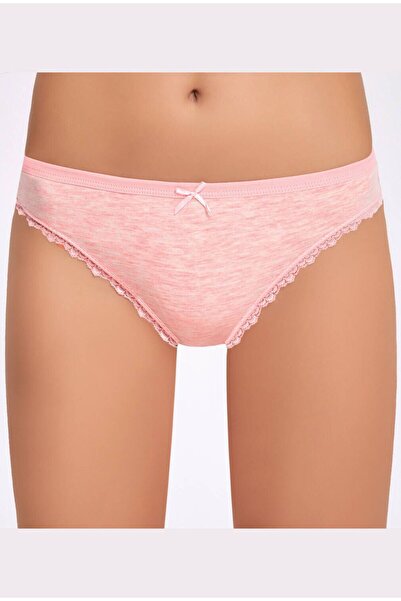 İLKE İÇ GİYİM Chiloți Bikini Damă Melange Lace 3 Bucăți