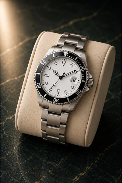 sezerekspres Men's Wristwatch Metal with Calendar Stainless Does Not Tarnish