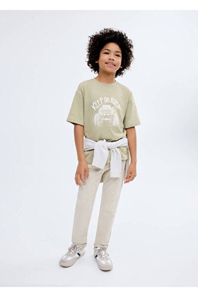 MANGO Kids Tricou imprimat cu maneca scurta