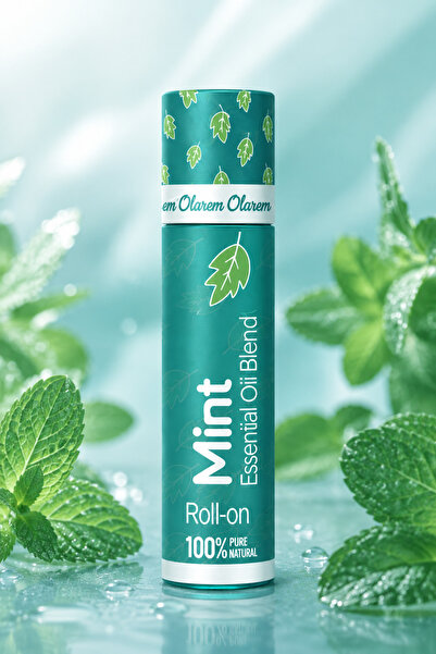olarem essence Mint Aromaterapi Roll-On 10 ml - Nefes Açma, Ferahlık ve Canlı...