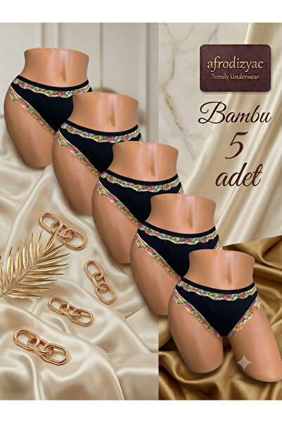 Afrodizyac 5-Piece Casual Cotton Slip