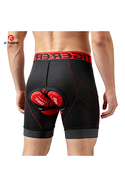 Choice1 XL XM-DNK-36001 X-TIGER شورتات ركوب الدراجات قابلة للتنفس مع جيوب ومب...