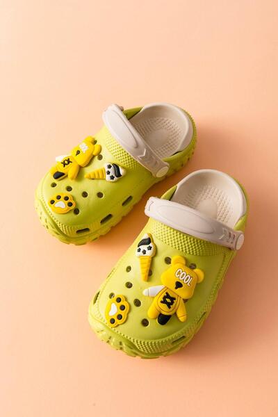 Golder Children's Eva Massage High-Scale Non-Slip Sole Daily Beach Sea Pool Bathroom Home Slippers