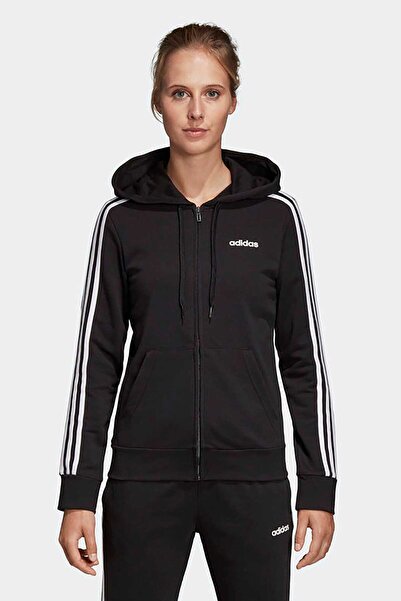 adidas Felpa Ft Fz C/Capp Ess 3S