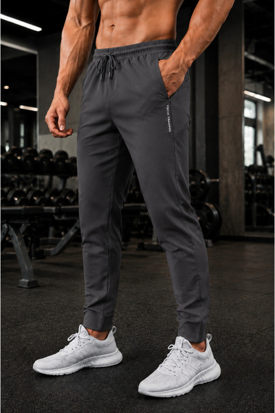 GHASSY CO Ghassy Co. Erkek Dar Paça Running Hafif Koşucu Fitness Gym Athletic...