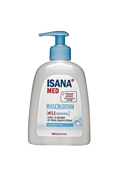 ISANA MED YIKAMA LOSYONU 300ML PH 5.5 EL YUZ VUCUT