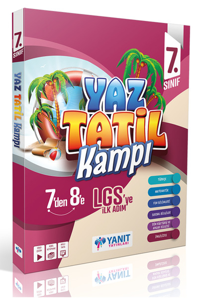 Yanıt Yayınları 2026 LGS'ye İLK ADIM 7'den 8'e YAZ TATİL KAMPI