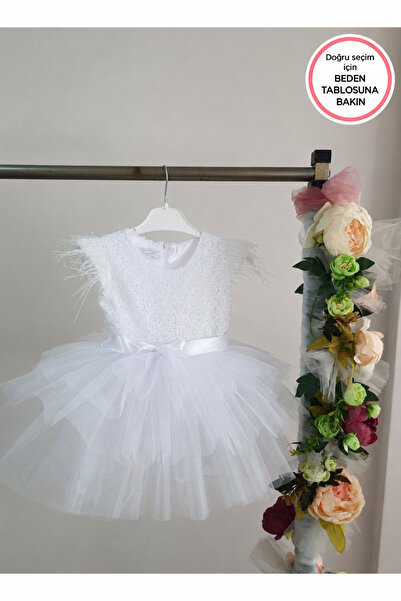 Kidstore Kız Çocuk Eteği Kat Kat Elbise