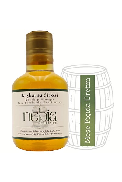 Meşe Fıçı %100 Doğal Kuşburnu Sirkesi 250 ml