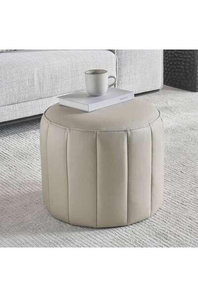 PAN HOME Ceelebor Ottoman - Grey