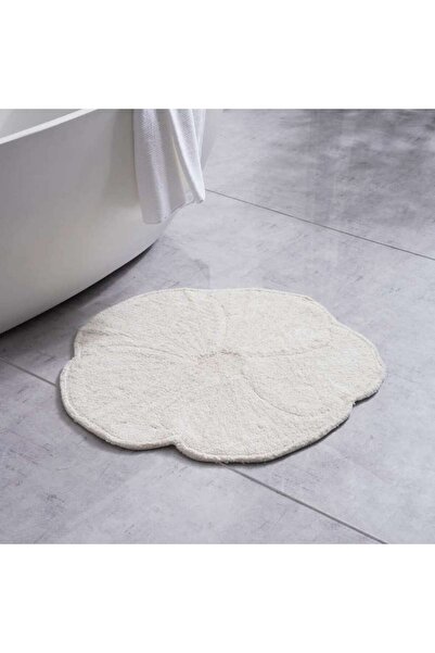 PAN HOME Edinol Tufted Bathmat Dia80cm - Ivory