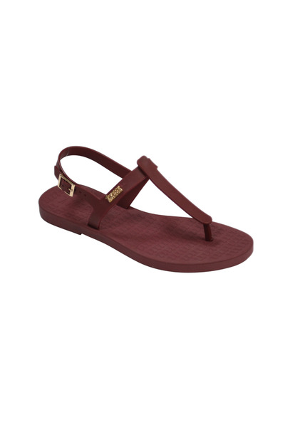Tkees Sandale de damă de culoare burgundă pentru zi cu zi, pentru piscină și ...