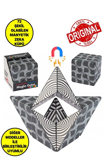 TOYFEST 3 Boyutlu Stress Giderici Manyetik Geometrik Mozaikli Mıknatıslı Sihi...