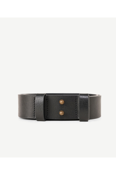 Yargıcı Leather Belt with Trock