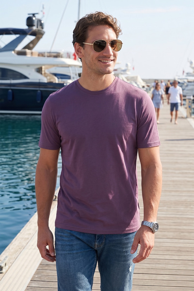 Buratti Pamuklu Regular Fit Bisiklet Yaka T Shirt Erkek T SHİRT 59020204