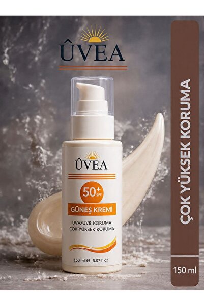 UVEA Spf 50+ Sunscreen 150 ml – Uva/Uvb Broad Spectrum High Protection m